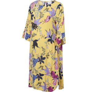 Ventekjole med Print - Gul